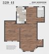 1BR/1BA Style A
